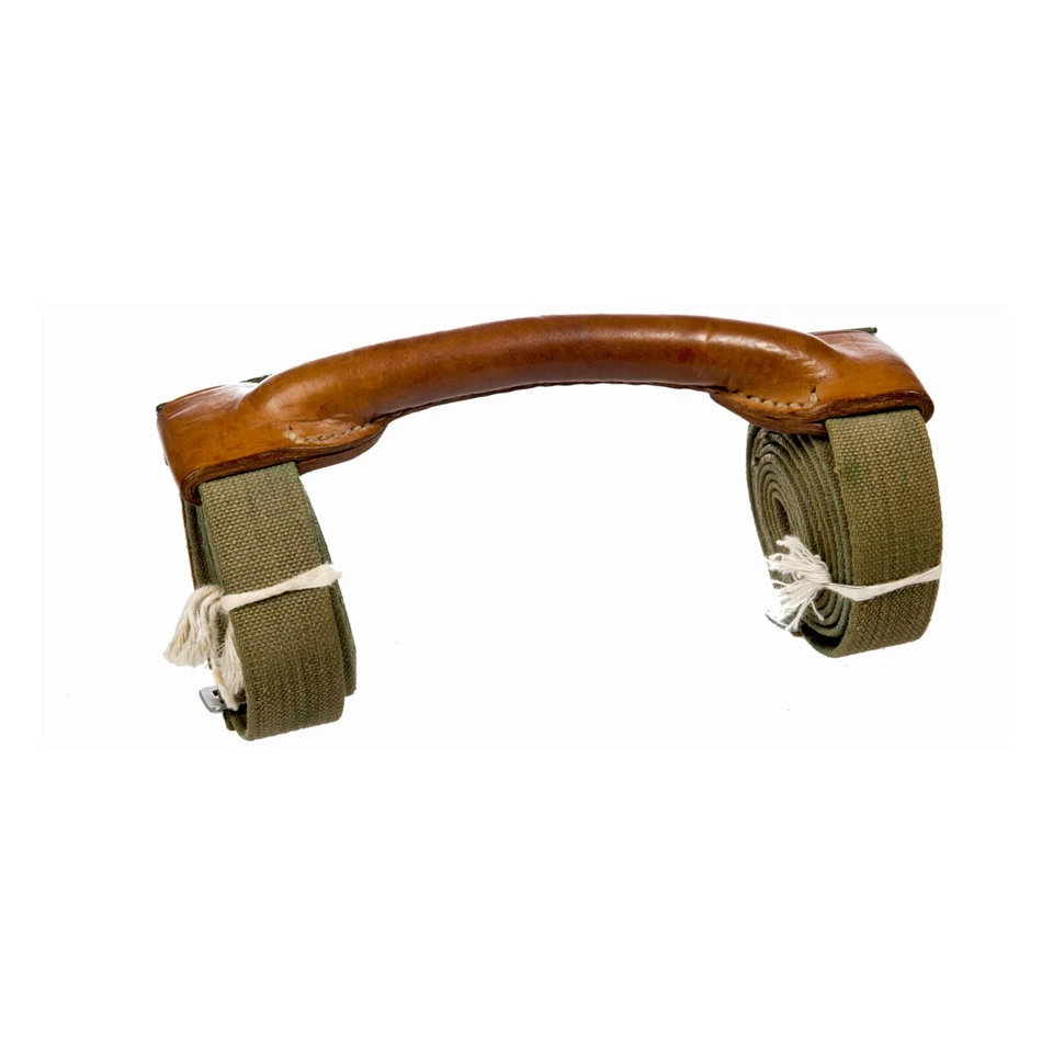 Genuine Polish Army Leather Handle With Two Straps 195cm-USED-WP wz960. - Image 4 of 4