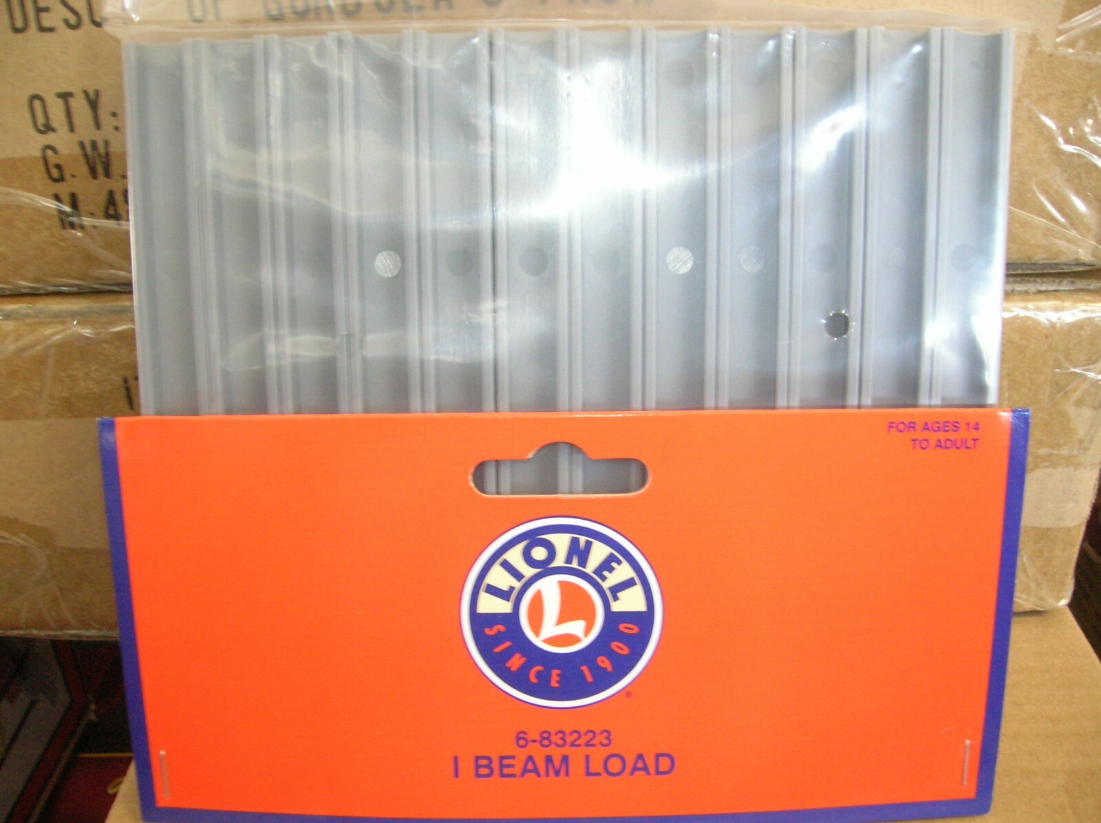 LIONEL 83223 I BEAM LOAD - BLOW OUT PRICING!!!!!!