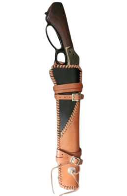 Western Leather Leg Holster Fits Rossi Ranch Hand Henry Mares Leg