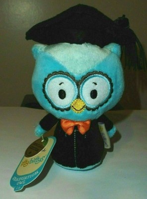 Itty Bittys 2020 Blue Graduation Owl Plush