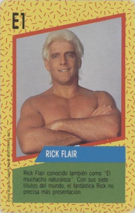 1991 Cromy WCW - Ric Flair #E1 - 1 of 1