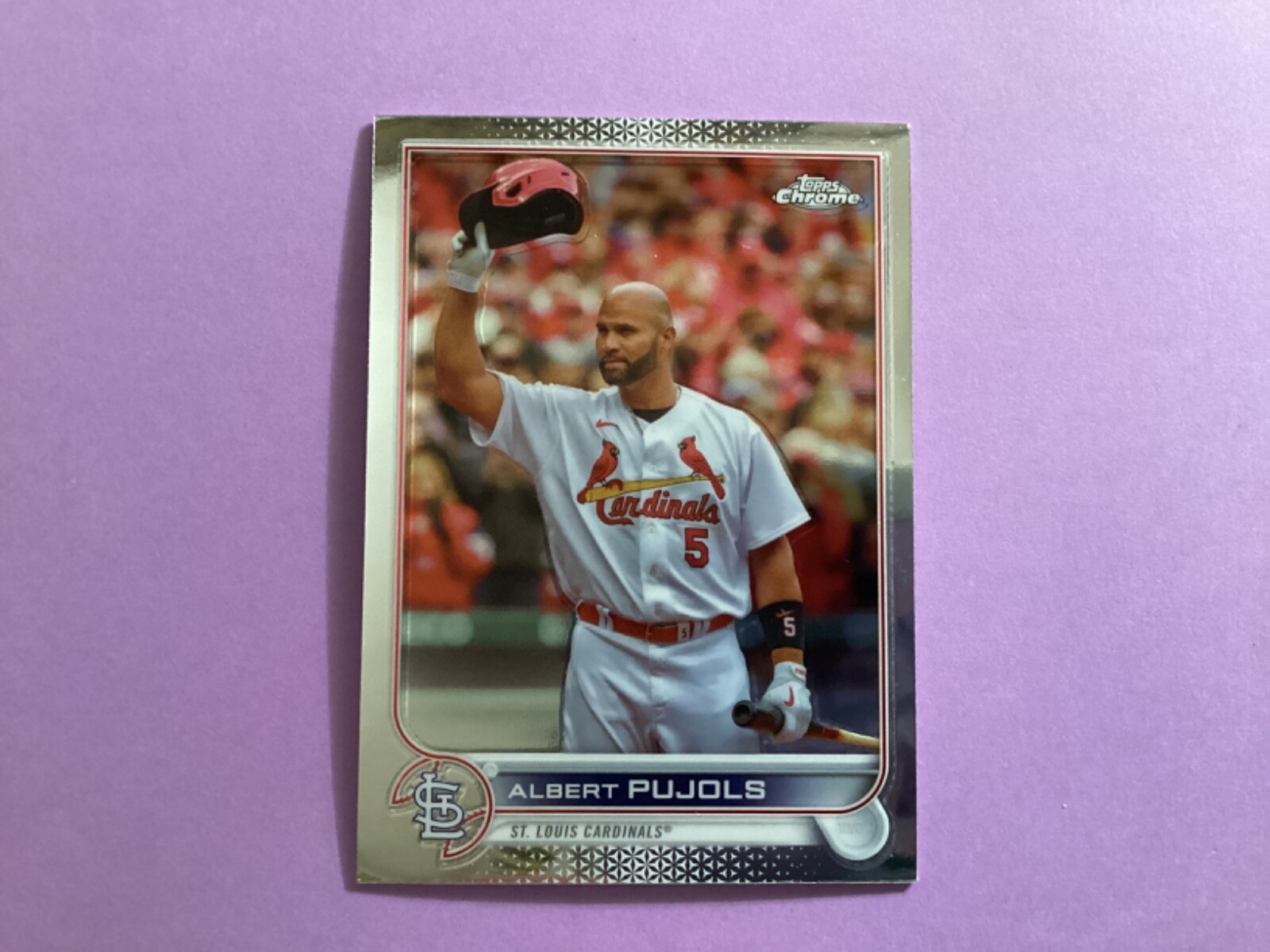 2022 Topps Chrome Update Albert Pujols #USC50 Ex