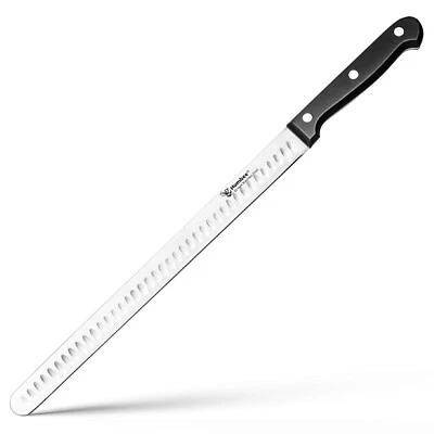 Humbee Chef Stainless Steel Granton Edge Carving Knife
