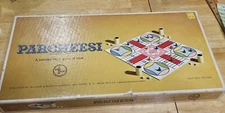 PARCHEESI Board Game - Gold Seal Edition No. 2 - Vintage 1964 Selchow & Righter