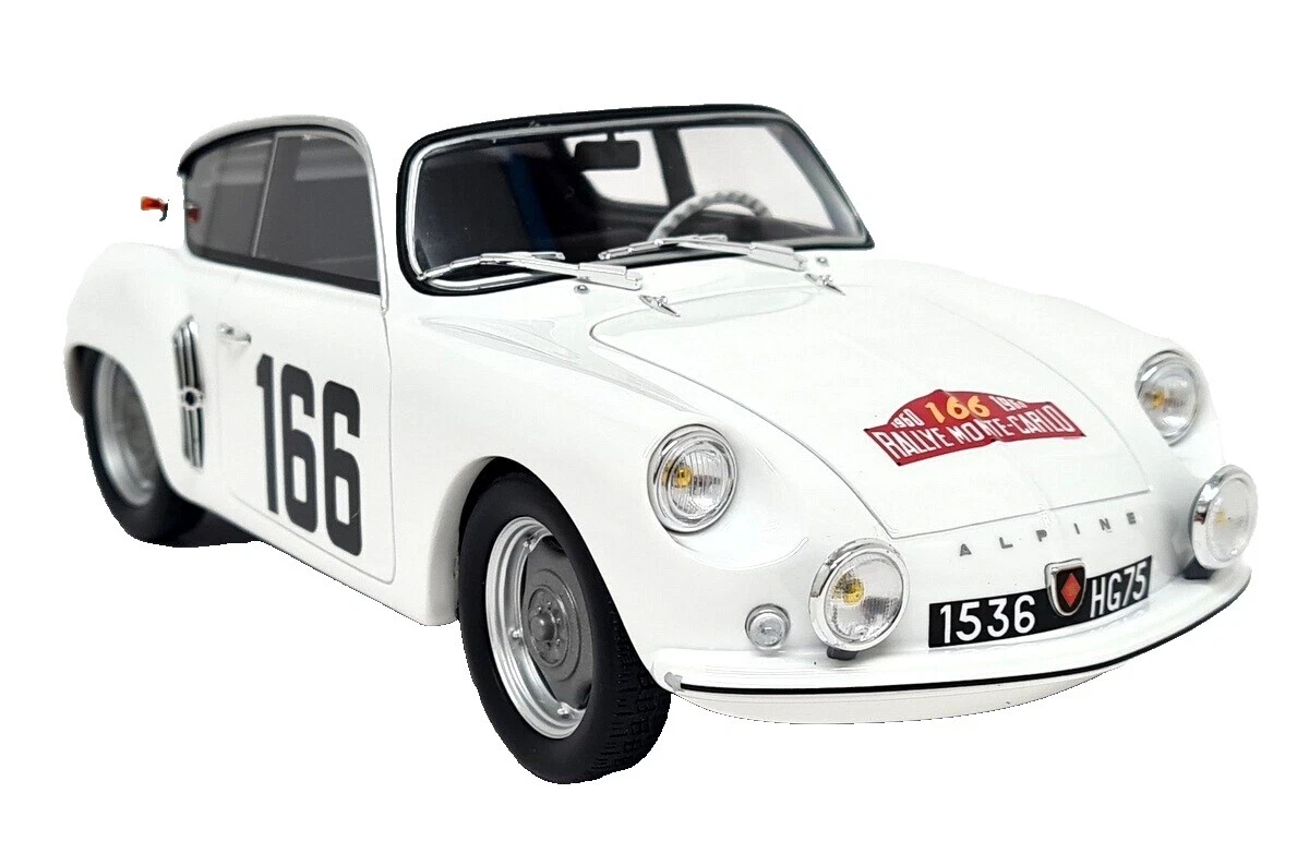White Diecast Racing Cars 1960 Vehicle Year