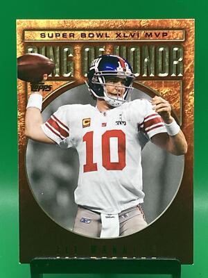 2012 Topps #RH46-EM Eli Manning ROH New York Giants