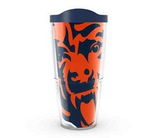 CHICAGO BEARS, 24oz DOUBLE WALL, TUMBLER FROM TERVIS WITH LID INCLUDED