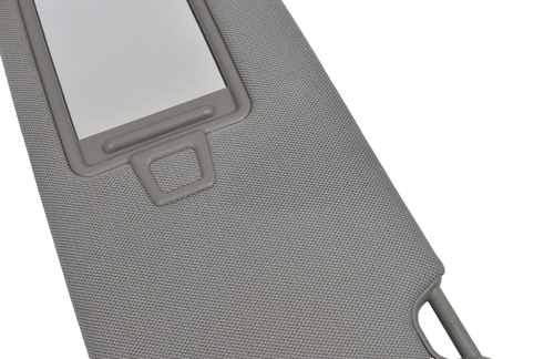 2015-2020 Kia Sedona Left Right Side Sun Visor Pair Set Gray Cloth OEM - Picture 7 of 8