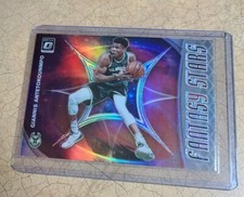 2019-20 Panini Optic Giannis Antetokounmpo Fantasy Stars Silver Prizm 