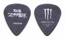Rob Zombie ME Black Guitar Pick - 2007 Educated Horses Tour