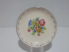 HLC Eggshell Nautilus Petit Point Saucer Homer Laughlin (F) 1936-1958
