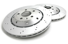 Genuine Audi RS5 2010-2016 Rear Brake Discs (PAIR) 8T0615601