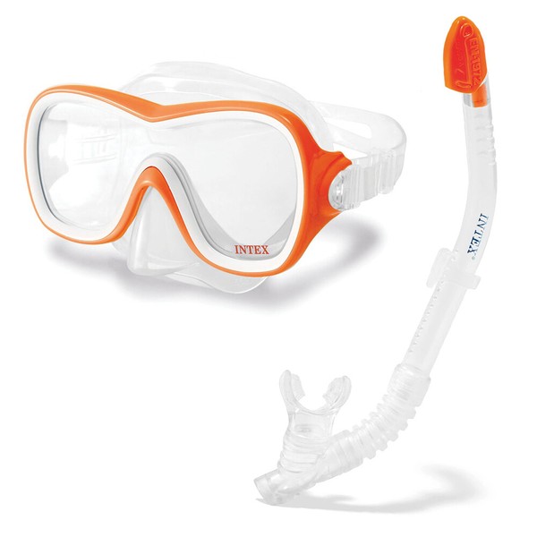 Intex Schnorchel Tauch Set Wave Rider Tauchmaske Taucherbrille + Schnorchel-image