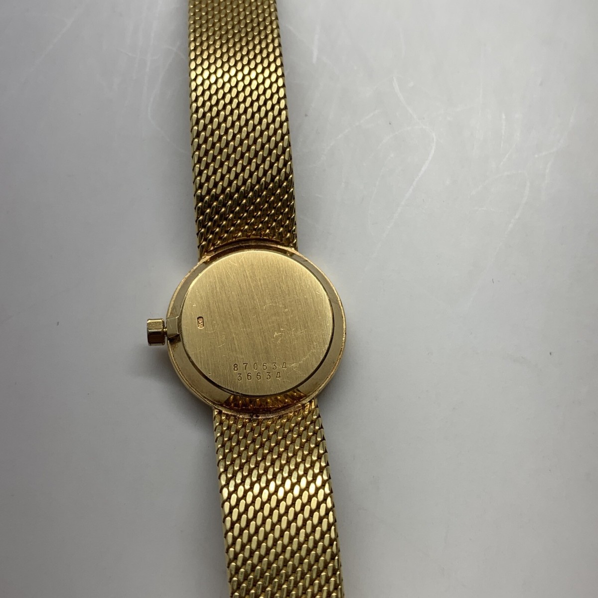 TIFFANY & Co BAUME & MERCIER GENEVE 14k YELLOW GOLD LADIES WATCH 
