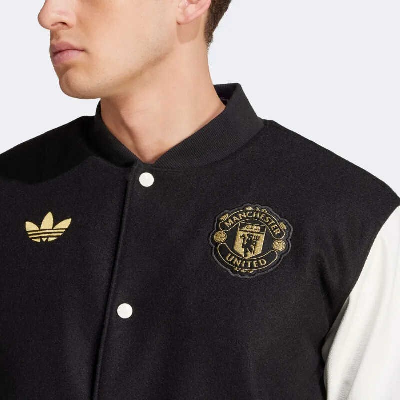 Adidas Originals Manchester United CNY Varsity Jacket JF0382 Men's
