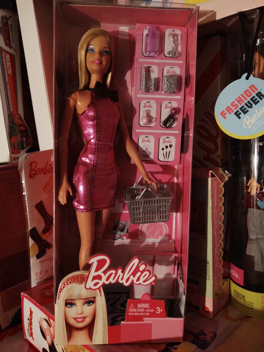 2010 Barbie Shopping Giftset includes shopping basket Mattel