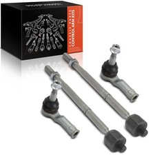 4x Tie Rod Ends For Land Rover Range Rover 16-23 Discovery Front Inner Outer