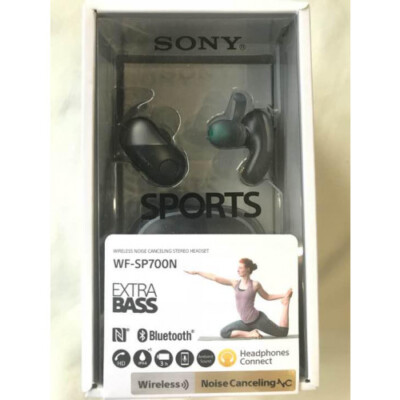Sony WF-SP700N fully independent waterproof earphones gray wireless earbuds