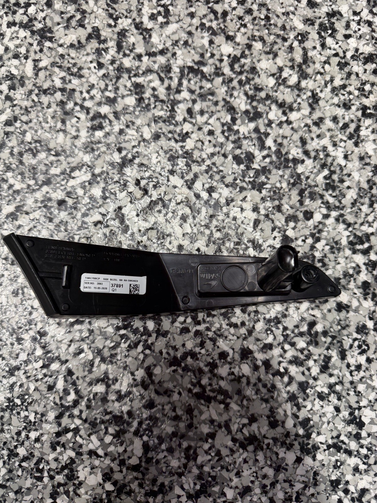 Genuine McLaren 720s Rear Right Clear Smoked Side Marked Lamp 14AC769CP