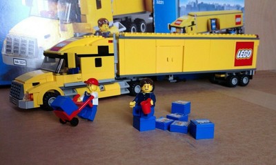 Lego City Kamion 3221 LEGO City 3221 Fab Yellow Truck C/w