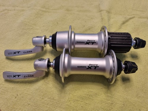 Shimano Deore XT HB-M770 && FH-M770 Hubs 32 Holes