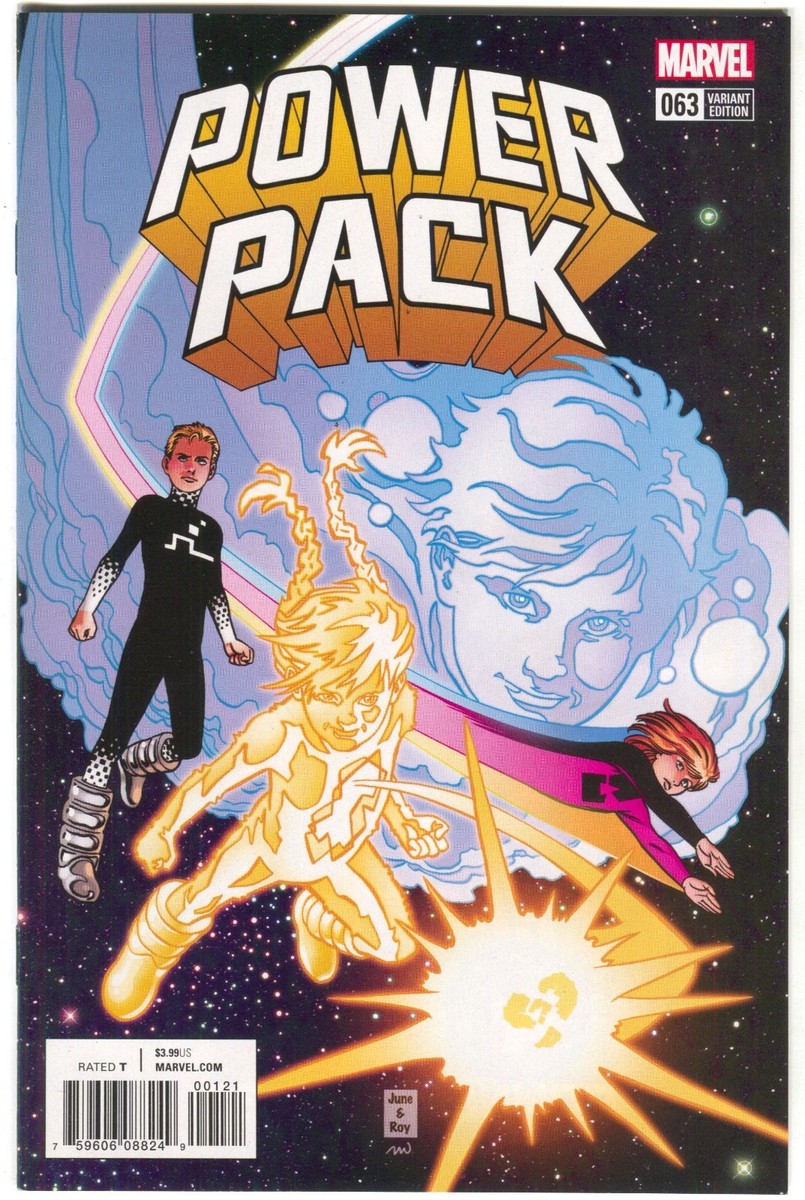 Power Pack 63 B Marvel 2018 NM 1:25 June Brigman Variant | eBay