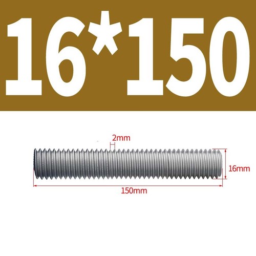 A2 Stainless Steel Threaded Rod Full Thread Studding Bar M10 M12 M14 M16 M18 M20 - Picture 93 of 133