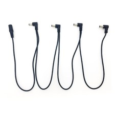 2pcs 9V DC Power Jack Splitter Adapter Daisy Chain 1 to 4 5 Way for Guitar Pedal