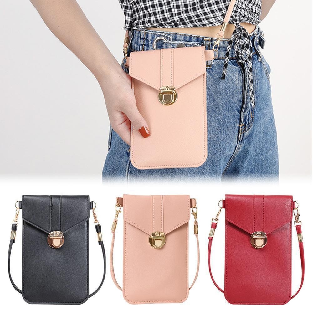 Women Ladies Mobile Phone Bag Crossbody Bag Mini Pouch Wallet Purse M79C J5M6 ;|
