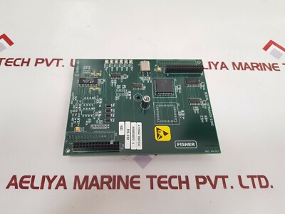 FISHER W48062X0012 A Serial Communications Board W38148 SSB