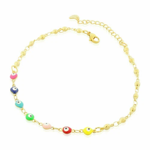 Aus Emaille und Edelstahl Modeschmuck-Armbänder-Anhänger