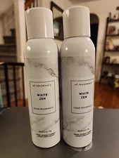LOT OF 2 AP Advanced Products WHITE ZEN Room Fragrance Spray 6 oz EACH!
