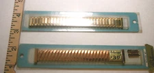 Vintage Bellavance Watchbands 1 10K Gold Filled & 1 Stainless Steel Back  #5