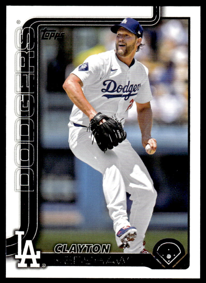 2025 Topps Series 1 Clayton Kershaw #146 Los Angeles Dodgers
