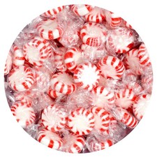 Peppermint Candy Bulk 1 Pound Individually Wrapped Mints Holiday Treats