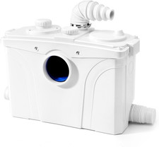 1.2HP Macerator Pump for Toilets, Sinks Showers - Upflush to 32.8FT