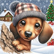 Diamond Art Kits for Adults, 5D Diamond Painting Kits for Beginners, DIY Round..