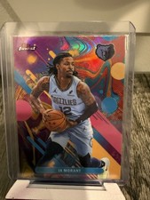 Ja Morant 2025 Topps Finest #93 Oil Spill Refractor Common