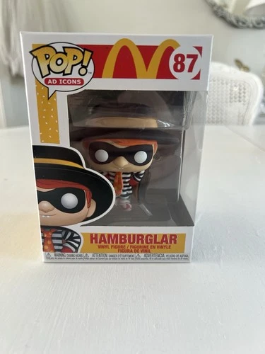 Funko Pop Ad Icons #87 McDonald's Hamburglar Vinyl Action Figure