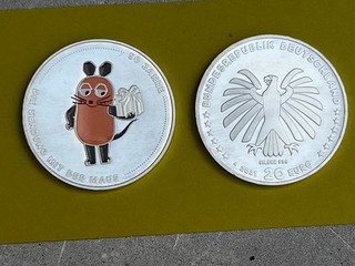 20 Euro Silber Münze Deutschland 2021 Die Sendung mit der Maus