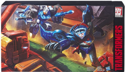 Titan Force Set SDCC Exclusive Voyager Class  | Transformers Generations Titans