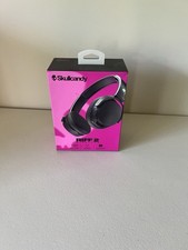 Skullcandy Riff Wireless 2 On-Ear Bluetooth Headphones Black 34Hr Battery NEW