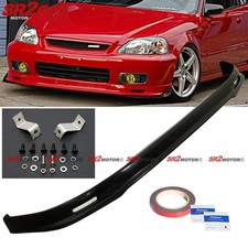 For 99-00 Honda Civic Ek Mug-en Style Front Bumper Pu Lip Splitter Spoiler For 99-00 Honda Civic Ek Mug-en Style Front Bumper Pu Lip Splitter Spoiler