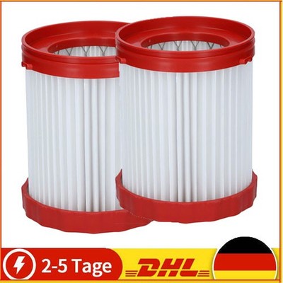 2 Stück HEPA-Filter für Bosch Gas 18 V Filter, Trockensauger GAS18V-3/GAS18V-10L