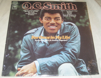O.C. SMITH For Once In My Life (1968) SEALED LP Soul R&B Funk Oldies Columbia