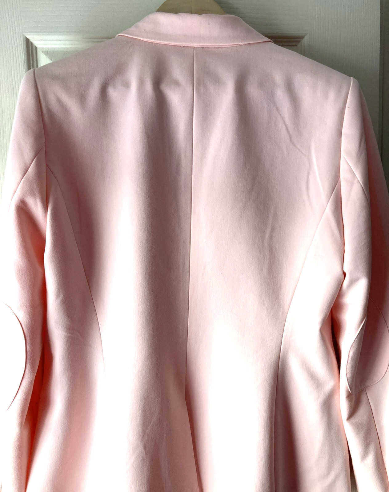 Tommy Hilfiger Modern One Button Women Sz 10 Pink Lined Tailored Jacket A1 image 10