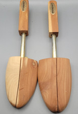 EUC Vintage Rochester Shoe Tree Co. Split Toe Cedar Shoe Keepers USA Small Mens