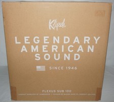 New Klipsch Flexus Core 100 10" Wireless Subwoofer for use w/Flexus Soundbars