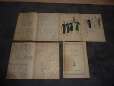 FROHNE MODELLE%VIER KATALOGE URALT%MODE SCHNITTMUSTER%GRUNDBUCH FARBIG/1 X 80 S.