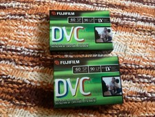 Fujifilm DVC Mini Digital Video Cassette 2 Pack 60 SP 90 LP NEW FREE SHIPPING